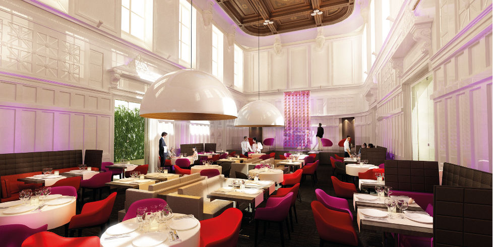 Radisson BLU Hotel Nantes Restaurant foto