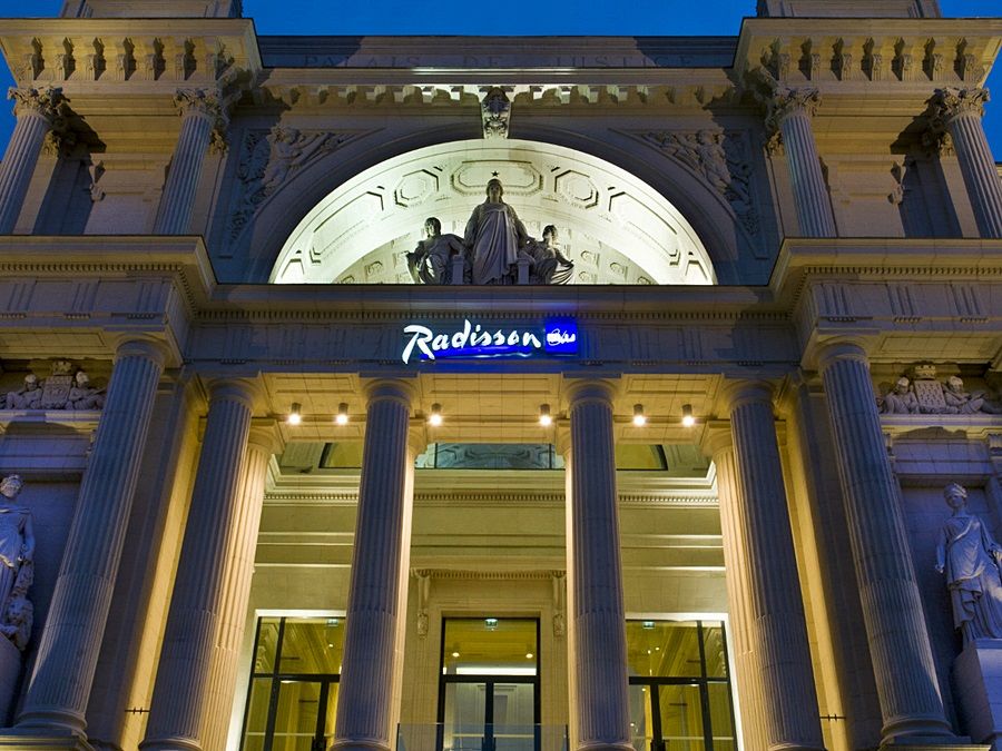 Radisson BLU Hotel Nantes Exterior foto